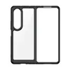 Telefonfodral för Samsung Z Fold 6 5 4 3 5G Colorfull Acrylic Transparent Kickstand Sockproof Robust Shield Phone Cover Case Funda