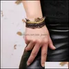 Charm Armbänder Unendlichkeit Baum des Lebens Armband Einstellbar Mtilayer Frauen Armbänder Mode Schmuck Geschenk Drop Lieferung Dhedt