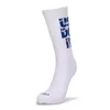 Chaussettes de sport Nouveaux hommes et femmes Sports Basketball Football Imprimé Coton Formation Loisirs Chaussettes Hautes