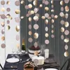 Kerstdecoraties voor thuis 4m Twinkle Star Snowflake Paper slingers Paarjaar 2023 Decor Noel Navidad 2022 Ornamenten