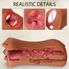 Masturbateurs Homme Masturbateur 3 En 1 Vagin Réaliste Jouets Sexy Pour Hommes Pocket Pusssy Pussy Fellation Masturbation Pas De Vibrateur Adultes Sex Goods 221116