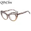 Sonnenbrille Rahmen 2022 Neue Vintage Sexy Leopard Gläser Rahmen Frauen Mode Optische Anti-blau Brillen Weibliche Computer Brillen Oculos T2201114