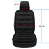 Bilsäte täcker bakre plyschkuddar passar sedan SUV Truck Vehicle Universal Protector Pad Winter Warm Auto Accessories