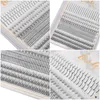 Single Cluster EyeLashes Extension Reusable Wispy Grafting Individual Natural Long Lashes Segmented Soft Fluffy Eye Lash Makeup