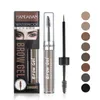 8 färger ögonbrynen gelpennor långvarig vattentät flytande bryn makeup penna