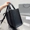 2023 Classic 27cm Clemence Leather Crossbody Tote Sac à main |Pourse pour femmes à la mode avec une poche carrée de poignée en plusieurs couleurs