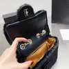 Bolso de diseñador Bolso de lujo Bolso de hombro de mujer Monederos de moda Cadena de oro Cartera cruzada Titular de la tarjeta Bolsos Bolsos cruzados de 18 cm Monedero Los bolsos