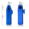 Tobaksr￶rskula raketformad snusflask snort sniff dispenser aluminium metall nasal h￥llbar f￶r cigarettvap