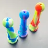 Silicone Dab Collector Bong steam pipette with titanium tip