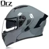 Мотоциклетные шлемы Модульный перевернуть двойной шлем с шлемами