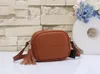 Kvinnapåsar Tassel axel kamerapåse mode shopping satchels pu läder crossbody messenger väskor hobo handväska lyxdesigner purses kuvert plånbok