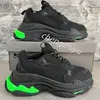 Factory Direct Paris Triple S Casual Dad Shoes Herr Dambana Svart Vit Gym Röd Grå Platform Lovers Sneakers EUR 36-45