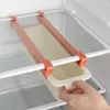 Opslagflessen uitstekende voedselcontainer herbruikbaar 4 kleuren koelkast rek lade type organisator bin mini gadget