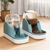 Dog Bowls Feeders Non electric Pet Automatic Water Dispenser Medium sized Feeder Drinking Food Cat Basin 221114