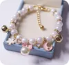 Abbigliamento per cani Princess Pearl Collana per animali domestici Accessori per cuccioli Cani Gatti Piccoli animali Gioielli da sposa Prodotti per cuccioli Yorkshire