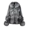 Femmes cuir femmes véritable peau de mouton vestes 2022 fourrure manteaux col poignets ourlet pardessus mode luxe hiver chaud 3500