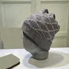 Cappelli firmati classici unisex Berretto in cotone lavorato a maglia Uomo Donna per l'inverno Lettera Berretti solidi caldi lavorati a maglia Berretti casual a sfera 11161Z