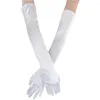 Ball Caps Wedding Evening Performance Women Cosplay Long Dress Sexy Adult Gloves