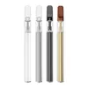 Vapor electronic cigarettes 0.5ml rechargeable disposable vape pen with custom drip tip