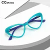 Sonnenbrillen Frames 47532 Katze Eye Plastik Titan Antiblau Licht Optische Brille Frames Männer Frauen tr90 modischen Computer Brillen T2201114