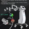 Macchina dimagrante laser freddo 532nm 635nm Lipolaser 8D Rosso verde Scultura del corpo Riduzione del peso Perdita di grasso Spa Uso Attrezzatura del centro di bellezza con 8 teste di trattamento