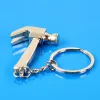 100pcs Mini Metal Keychain Personalidade Claw Hammer pendente Modelo