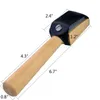 Brosse de nettoyage de chaussures de danse de chaussures de danse de nettoyeurs de fil de semelle en daim en bois pour chaussures RRA615