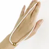 Girocollo Gioielli squisiti Imitazione di perle Semplice clavicola Collana Bracciale Orecchino per le donne Conchiglia di mare Perle Accessori per ematite