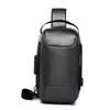 HBP HBP Trendy functionele sport nieuwe locomotief borsttas heren waterdichte schoudertassen business messenger bag usb antidiefstal