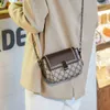 Carlo Daisy neue Mode bedruckte kleine Tasche Sling Single Shoulder Messenger Bag Damen Mini vielseitige Kette Designer-Handtaschen