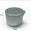 Opslagflessen 12 stks zwarte kaarsen tin potten doos met giet spout kleine wassmeltvormen potten diy maken container1302816
