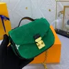 Kvinnor fashionabla axelväskor nya kvinnliga messenger väska handväska kedja vild spricka tryck vild crossbody pack plånbok