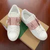 Tennisschoenen met veters sneakers heren dames casual schoenen luxe designer sneaker mode dikke bodem vetersluiting splitsen klinknagels comfortabele zwart witte hardloopschoenen