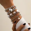 Bangle Armband Designed Jewerly Shaped Imitation Pearl Retro Barock Armband Woman2111057