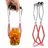 Matlagningsredskap Canning Jar Lifter med Mason Can Tongs Värmemotstånd Anti Clip Glass -flaskor Sätt 221114