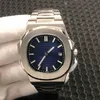 Mens Superclone 3k 5711 Luxe 8mm Cal324c Montre Automatic De Orologi Impermeabile Data Orologio cinturino argento Blu Acciaio meccanico Orologio Di Lusso Orologio da polso YV2E