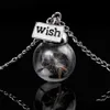 Pendant Necklaces Wish Dandelion Glass Ball Necklace Pendant Fashion Jewelry Women Necklaces 161959 Drop Delivery Pendants Dhojt