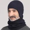 Kış Carhartt Beanie Şapka Eşarp Sıcak Polar Dikilmiş Örgü Şapkalar Kafatası Kapağı Isıtıcı Set Sıradan Moda Sokağı Şeritli Kelsefli Beanies Erkek Kadınlar