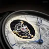 Zegarki designerskie automatyczne zegarki na rękę Tourbilard Watch Haofa Mechanical Wrist dla mężczyzn 12'Clock Ruch 8001 Sapphire Waterproof Power Reserve