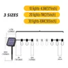 Garden Decorations LED Solar String Lights IP65 Waterproof Outdoor Christmas Decoration Bulb Retro Holiday Garland Furniture Fairy Lamp 221116