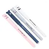 4Pcs Animals Erasable Gel Pen Refills Rod Blue Black Ink Washable Handle Magic For School Office Stationery