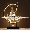 Fragrance Lamps Mountain Incense Burner Light Modern Large Backflow Eletric Assuaging Encensoir Burners BG50IB