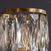 Kroonluchters All Copper Classic Luxury Crystal Chandelier Bird Lamp Woonkamer El Restaurant