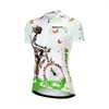 Racing Jacken 2022 Frauen Radfahren Jersey Atmungsaktive MTB Kleidung Pro Team Kurzarm Bike Sport Tops Für Mädchen Hemd