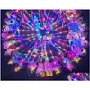 Party Favor Flashing Blinky Light Up Star Princess Led Wand Party Favor Super Clear Christmas Tree Shape Magic Glow Stick Rave Dress Dhhvz