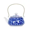 Théières Kawaii chinois mignon théière cuisine créative Premium porcelaine thé bouilloire conteneur Matcha Theepot infuseur Ed50cf