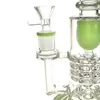 Glass bong Hookah Rig/Bubbler for smoking bong 8.5inch Height with 14mm female and bowl 550g weight BU076