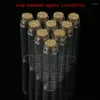 Storage Bottles 10pcs Mini Glass For Wish Bottle Vial With Cork Stopper Pendant 20mL