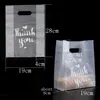 Thank You Plastic Gift Bag Bread Storage Shopping-Bag with Handle Party Wedding Plastic-Candy Cake Wrapping Bags SN234