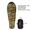 Sleeping Bags 90% Duck Down Filled Soft Sleeping Bag Warm Winter Camping Mummy Sleeping Bag for Outdoor Travel Hiking 3 Kinds of Thickness T221022